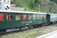 RhB (Rhätische Bahn), St. Mortiz, 10. July 2004